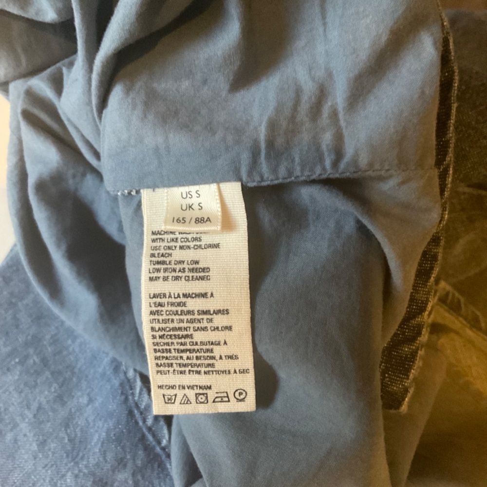 Denim mini halter dress size S - Picture 5 of 6